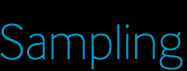 Sampling